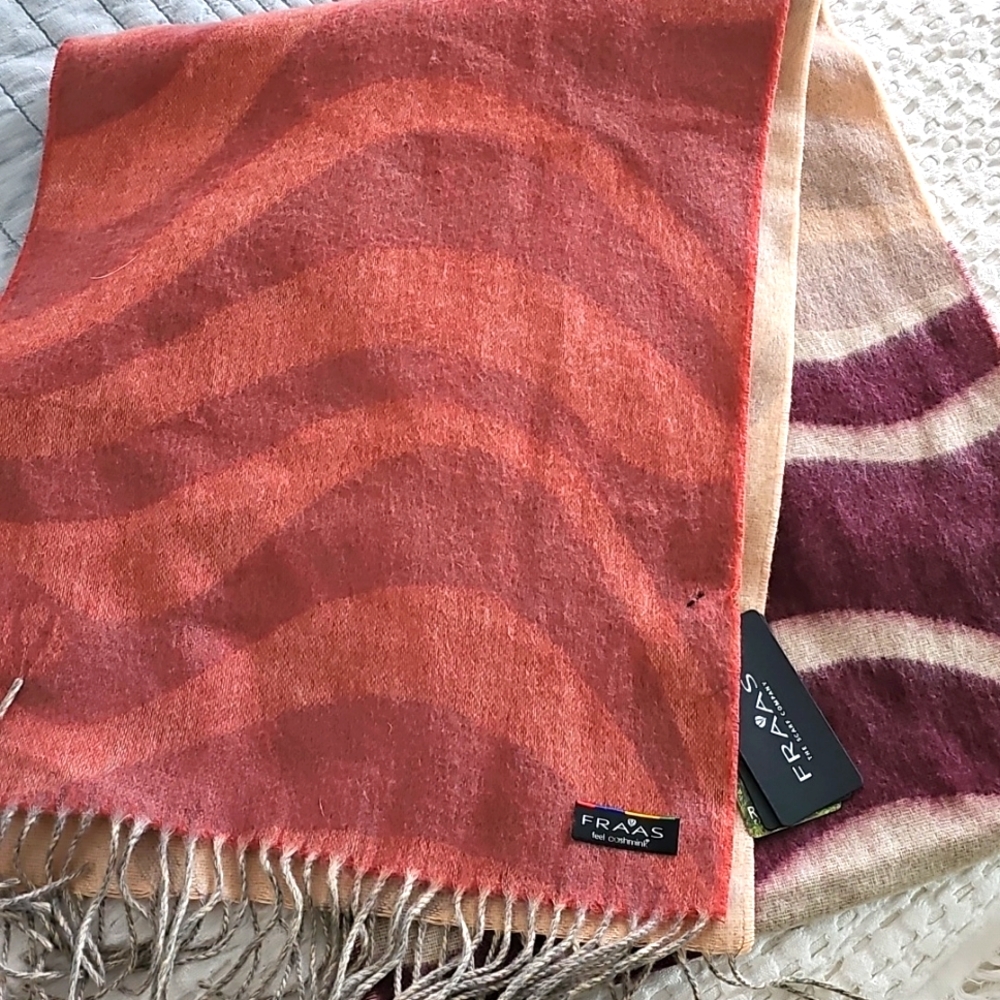 NWT soft scarf by FRAAS